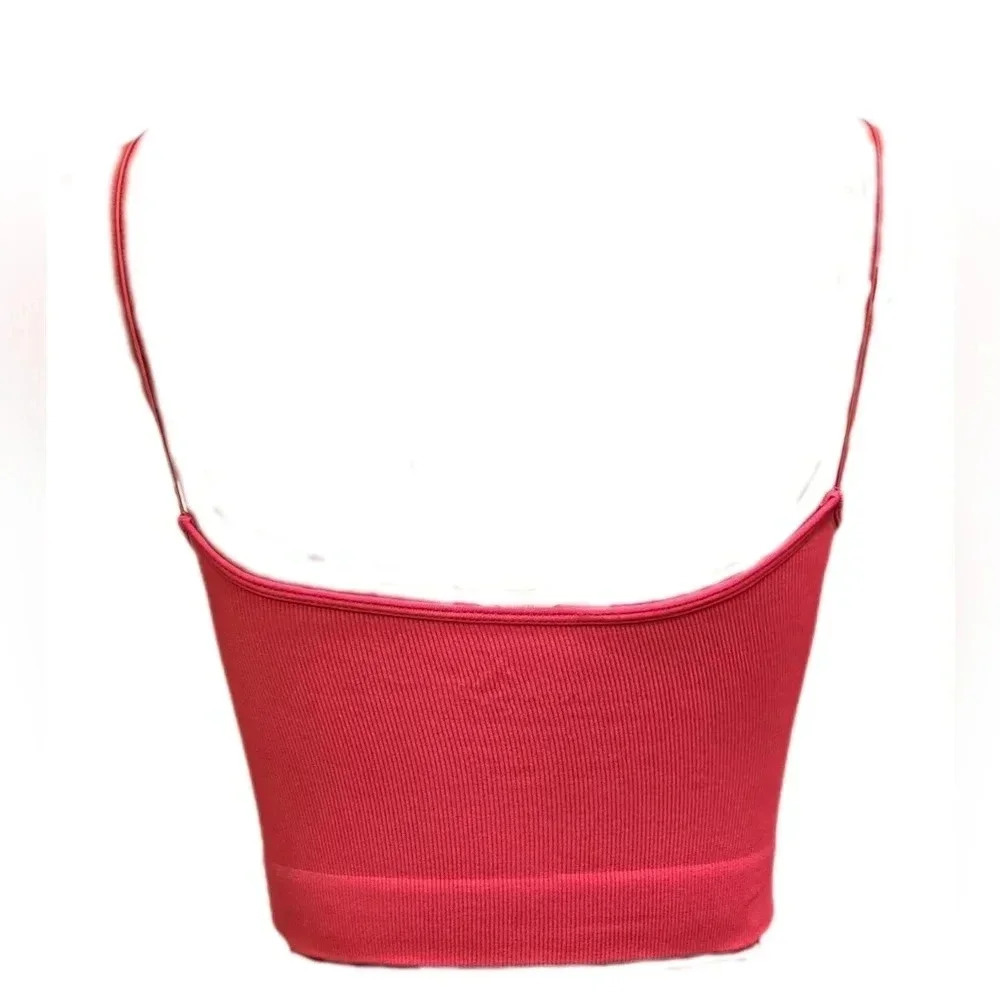 Free People, Size XS/S, Cherry Red Strappy Crop - Picture 3 of 14